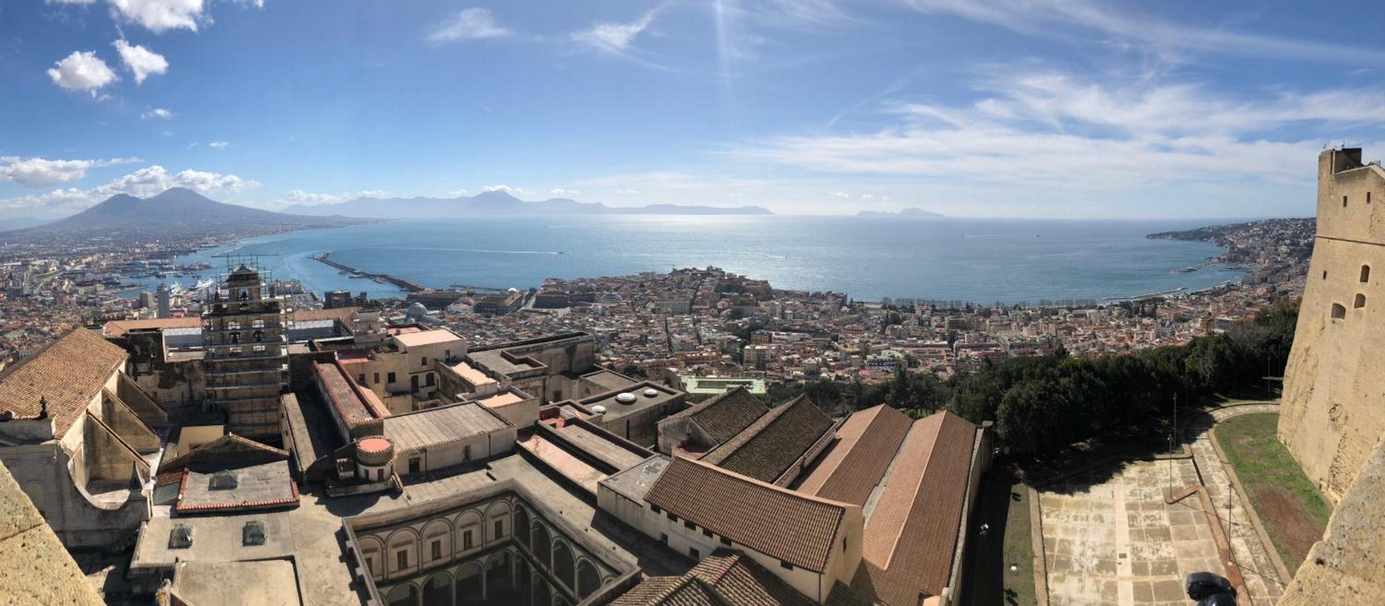 Toledostop Naples Exterior photo View of the city of Taormina